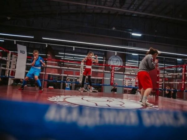 Тренировка юниорской сборной Москвы в Академии бокса фото