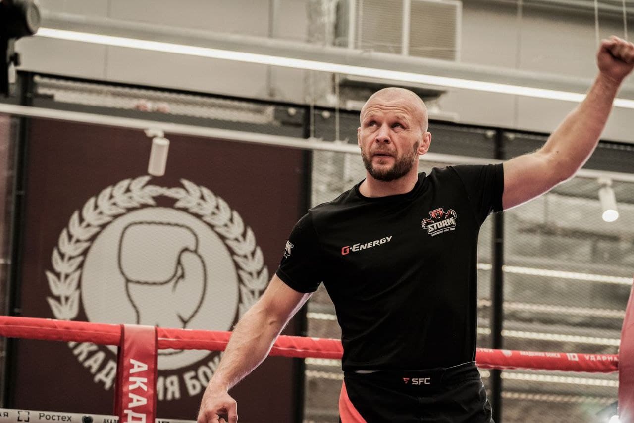 Открытая тренировка Александра Шлеменко в Академии бокса